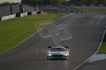 World © Octane Photographic Ltd. Donington Park general testing, Thursday 7th November 2013. Mercedes-Benz SLS AMG GT - Customer Sports / Fortec Motorsports, Oliver Webb and Benji Hetherington. Digital Ref : 0850lw1d0954