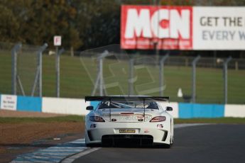 World © Octane Photographic Ltd. Donington Park general testing, Thursday 7th November 2013. Mercedes-Benz SLS AMG GT - Customer Sports / Fortec Motorsports, Oliver Webb and Benji Hetherington. Digital Ref : 0850lw1d0965