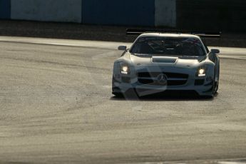 World © Octane Photographic Ltd. Donington Park general testing, Thursday 7th November 2013. Mercedes-Benz SLS AMG GT - Customer Sports / Fortec Motorsports, Oliver Webb and Benji Hetherington. Digital Ref : 0850lw1d1006