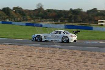 World © Octane Photographic Ltd. Donington Park general testing, Thursday 7th November 2013. Mercedes-Benz SLS AMG GT - Customer Sports / Fortec Motorsports, Oliver Webb and Benji Hetherington. Digital Ref : 0850lw1d2168