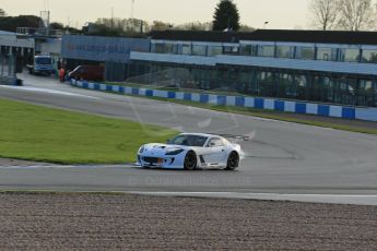 World © Octane Photographic Ltd. Donington Park general testing, Thursday 7th November 2013. Ginetta G55. Digital Ref : 0850lw1d2194