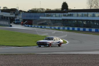 World © Octane Photographic Ltd. Donington Park general testing, Thursday 7th November 2013, Ford Capri - Paul Pochciol. Digital Ref : 0850lw1d2219