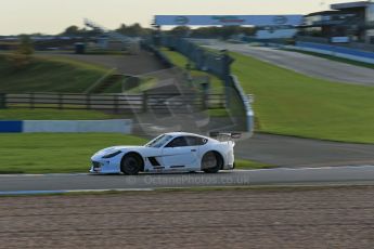 World © Octane Photographic Ltd. Donington Park general testing, Thursday 7th November 2013, Ginetta G55. Digital Ref : 0850lw1d2239