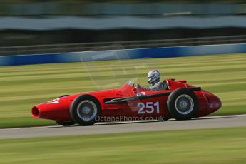 World © Octane Photographic Ltd. Donington Park General Un-silenced Testing, Thursday May 15th 2013. Hall and Hall Maserati 250F. Digital Ref : 0676cb1d3137