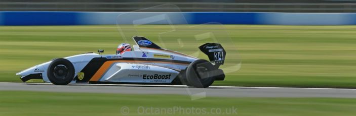 World © Octane Photographic Ltd. Donington Park General Un-silenced Testing, Thursday May 15th 2013. Camren Kaminsky - British Formula Ford - JTR Racing. Digital Ref : 0676cb1d3229