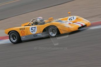 World © Octane Photographic Ltd. Donington Park General Un-silenced Testing, Thursday May 15th 2013. McLaren M6A CanAm. Digital Ref : 0676cb1d3659