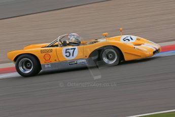 World © Octane Photographic Ltd. Donington Park General Un-silenced Testing, Thursday May 15th 2013. McLaren M6A CanAm. Digital Ref : 0676cb1d3662