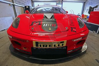 World © Octane Photographic Ltd. Donington Park General un-silenced test 25th April 2013. Pirelli Ferrari Open, Winder. Digital Ref : 0641cb1d4884