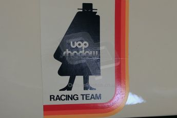 World © Octane Photographic Ltd. Donington Park General un-silenced test 25th April 2013. Shadow DN9, Historic F1. Digital Ref : 0641cb1d4887