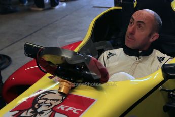 World © Octane Photographic Ltd. Donington Park General un-silenced test 25th April 2013. Double R Racing, FIA F3 Championship, David Brabham, Motorsport Industry Association, the-mia.com. Digital Ref : 0641cb1d4895