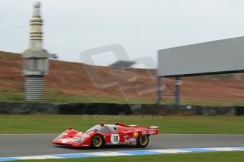 World © Octane Photographic Ltd. Donington Park General un-silenced test 25th April 2013. Ex-Ickx/Giunti Ferrari 512B. Digital Ref : 0641cb1d5468