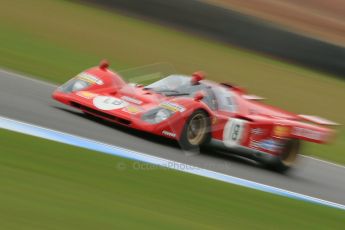 World © Octane Photographic Ltd. Donington Park General un-silenced test 25th April 2013. Ex-Ickx/Giunti Ferrari 512B. Digital Ref : 0641cb1d5553
