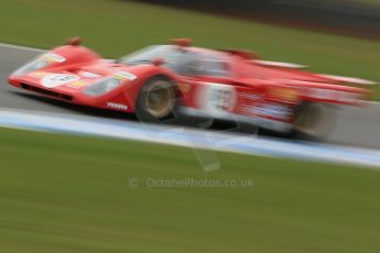World © Octane Photographic Ltd. Donington Park General un-silenced test 25th April 2013. Ex-Ickx/Giunti Ferrari 512B. Digital Ref : 0641cb1d5555