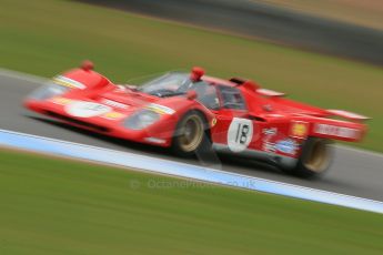 World © Octane Photographic Ltd. Donington Park General un-silenced test 25th April 2013. Ex-Ickx/Giunti Ferrari 512B. Digital Ref : 0641cb1d5561