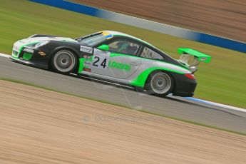 World © Octane Photographic Ltd. Donington Park General un-silenced test 25th April 2013. Britcar MSA British Endurance Championship. Ian Loggie/Chris Jones – Porsche 997 GT3 Cup – Team Parker. Digital Ref : 0641cb1d5769