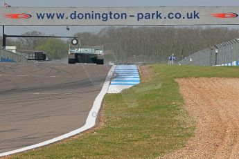 World © Octane Photographic Ltd. Donington Park General un-silenced test 25th April 2013. Henrik Linberg - Porsche 962C Dauer Racing "Tic Tac" - Group C (Gp.C) Racing. Digital Ref : 0641cb1d6044