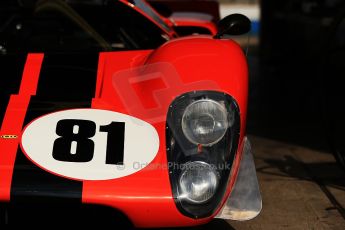 World © Octane Photographic Ltd. Donington Park General un-silenced test 25th April 2013. Team Tiger Lola T70 Mk IIIB. Digital Ref : 0641cb1d6112