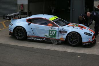 World © Octane Photographic Ltd. Donington Park General un-silenced test 25th April 2013. Aston Martin Vantage PRO GTE, Darren Turner. Digital Ref : 0641cb1d6138