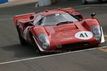 World © Octane Photographic Ltd. Donington Park General un-silenced test 25th April 2013. Martin Stretton - Lola T70. Digital Ref : 0641cb1d6157