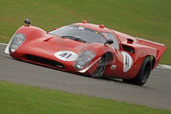 World © Octane Photographic Ltd. Donington Park General un-silenced test 25th April 2013. Martin Stretton - Lola T70. Digital Ref : 0641cb7d6144