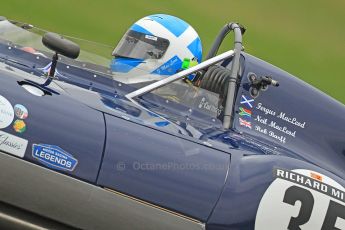 World © Octane Photographic Ltd. Donington Park General un-silenced test 25th April 2013. Fergus MacLeod - Lotus XI. Digital Ref : 0641cb7d6376