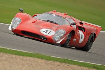 World © Octane Photographic Ltd. Donington Park General un-silenced test 25th April 2013. Martin Stretton - Lola T70. Digital Ref : 0641cb7d6383