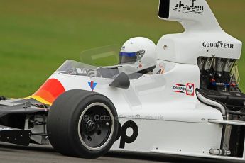 World © Octane Photographic Ltd. Donington Park General un-silenced test 25th April 2013. Shadow DN9 - Historic F1. Digital Ref : 0641cb7d6401