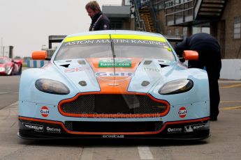 World © Octane Photographic Ltd/Chris Enion. Donington Park General un-silenced test 25th April 2013. Aston Martin Vantage PRO GTE, Darren Turner. Digital Ref : 0641ce1d2302