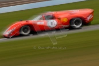 World © Octane Photographic Ltd/Chris Enion. Donington Park General un-silenced test 25th April 2013. Team Tiger Lola T70 Mk IIIB.Digital Ref : 0641ce1d2340