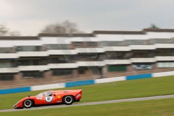 World © Octane Photographic Ltd/Chris Enion. Donington Park General un-silenced test 25th April 2013. Team Tiger Lola T70 Mk IIIB.Digital Ref : 0641ce1d2419