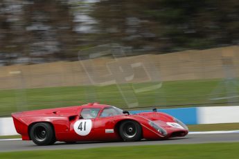World © Octane Photographic Ltd/Chris Enion. Donington Park General un-silenced test 25th April 2013. Martin Stretton - Lola T70. Digital Ref : 0641ce1d2742
