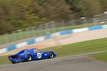 World © Octane Photographic Ltd/Chris Enion. Donington Park General un-silenced test 25th April 2013. Chevron B8 - Paul Ingram/Chris Chiles jr. Digital Ref : 0641ce1d2848