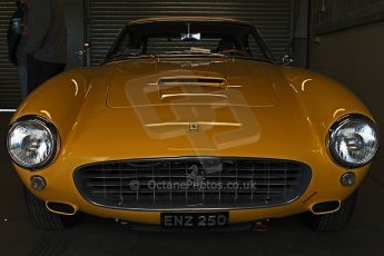World © Octane Photographic Ltd. Donington Park General un-silenced testing, April 30th 2013. Jackie Oliver/Gary Pearson - Ferrari 250SWB. Digital Ref : 0643cb7d7311