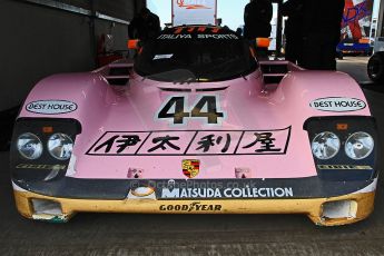 World © Octane Photographic Ltd. Donington Park General un-silenced testing, April 30th 2013. Porsche 962. Group C (Gp.C) Racing. Digital Ref : 0643cb7d7314