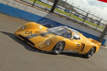 World © Octane Photographic Ltd. Donington Park General un-silenced testing, April 30th 2013. Lola T70. Digital Ref : 0643cb7d7356