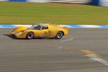 World © Octane Photographic Ltd. Donington Park General un-silenced testing, April 30th 2013. Lola T70. Digital Ref : 0643cb7d7368
