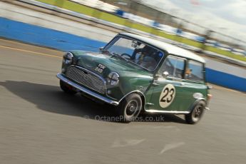 World © Octane Photographic Ltd. Donington Park General un-silenced testing, April 30th 2013. Austin Mini Cooper S - Jonathan Proctor. Digital Ref : 0643cb7d7440