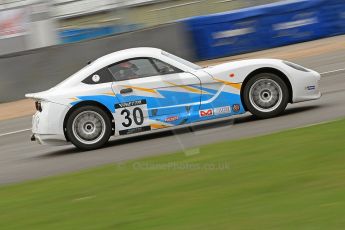 World © Octane Photographic Ltd. Donington Park General un-silenced testing, April 30th 2013. Ginetta Junior G40J - Keith Donegan. Digital Ref : 0643cb7d7564