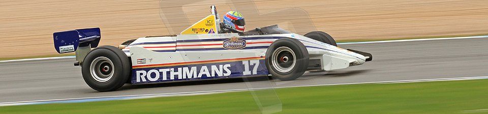 World © Octane Photographic Ltd. Donington Park General un-silenced testing, April 30th 2013. March 821 - Rothmans - Mark Dwyer, Historic F1. Digital Ref : 0643cb7d7689