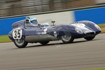World © Octane Photographic Ltd. Donington Park General un-silenced testing, April 30th 2013. Fergus MacLeod - Lotus XI. Digital Ref : 0643cb7d7724