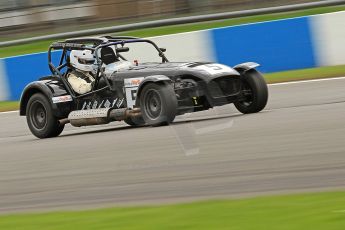 World © Octane Photographic Ltd. Donington Park General un-silenced testing, April 30th 2013. Caterham 7 - Book-a-track. Digital Ref : 0643cb7d7733