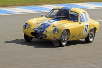 World © Octane Photographic Ltd. Donington Park General un-silenced testing, April 30th 2013. Lotus Elite - Barry Davison/John Davison. Digital Ref : 0643cb7d9618