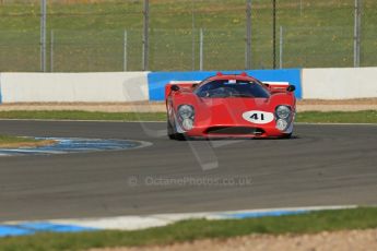 World © Octane Photographic Ltd. Donington Park General un-silenced testing, April 30th 2013. Martin Stretton - Lola T70. Digital Ref : 0643lw1d6561