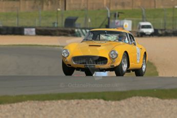 World © Octane Photographic Ltd. Donington Park General un-silenced testing, April 30th 2013. Jackie Oliver/Gary Pearson - Ferrari 250SWB. Digital Ref : 0643lw1d6594