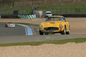 World © Octane Photographic Ltd. Donington Park General un-silenced testing, April 30th 2013. Jackie Oliver/Gary Pearson - Ferrai 250SWB. Digital Ref : 0643lw1d6617
