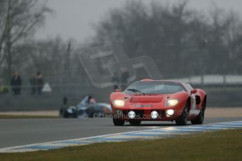 World © Octane Photographic Ltd. General unsilenced testing – Donington Park Thursday 11th April 2013. Ford GT40 Mk.I. Digital ref : 0630lw1d1862