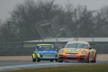 World © Octane Photographic Ltd. General unsilenced testing – Donington Park Thursday 11th April 2013. Justin Sherwood - Team Parker Racing - Porsche 997. Digital ref : 0630lw1d1989