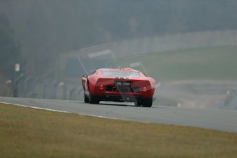World © Octane Photographic Ltd. General unsilenced testing – Donington Park Thursday 11th April 2013. Ford GT40 Mk.I. Digital ref : 0630lw1d2070