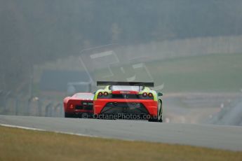 World © Octane Photographic Ltd. General unsilenced testing – Donington Park Thursday 11th April 2013. Ferrari 430 - GT Cup Championship. Digital ref : 0630lw1d2074