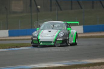 World © Octane Photographic Ltd. General unsilenced testing – Donington Park Thursday 11th April 2013. Britcar MSA British Endurance Championship – Ian Loggie/Chris Jones – Porsche 997 GT3 Cup – Team Parker Racing. Digital ref : 0630lw1d2124